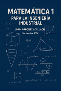Portada del manual de Matemáticas I